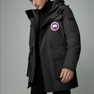 Canada Goose Citadel Parka, mens size large, black